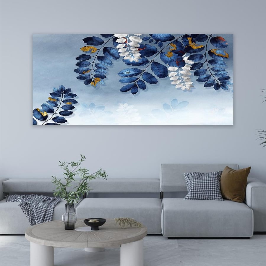 Abstract art display board modern design