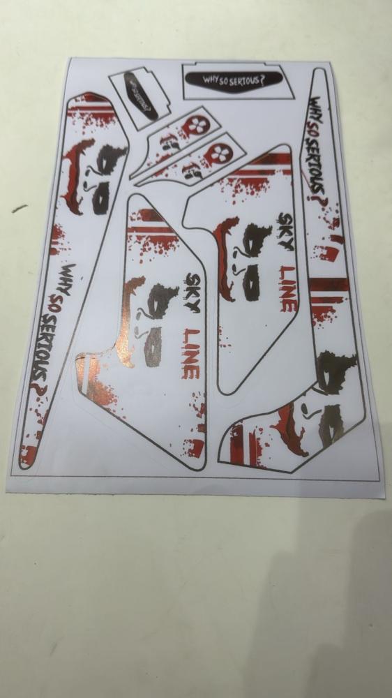 Rambo Joker sticker set
