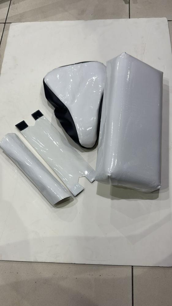 طقم تلبيسات رامبو ابيض ساده