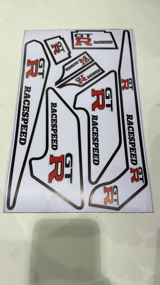 Rambo GT R sticker set