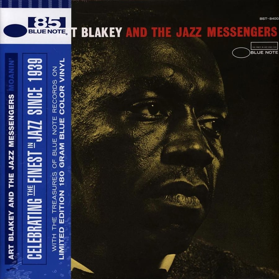 Art Blakey & The Jazz Messengers Moanin' Blue Vinyl Edition