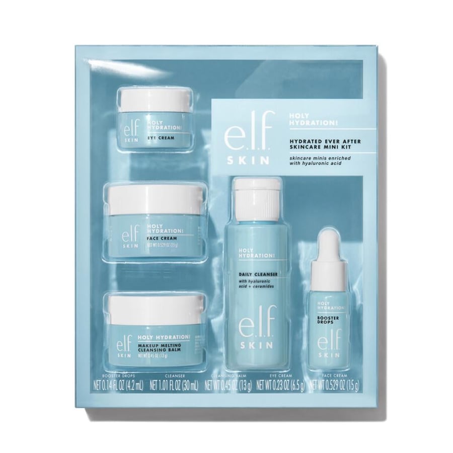 مجموعة الترطيب و العناية للحقيبة و السفر  (HOLY HYDRATION)  من elf