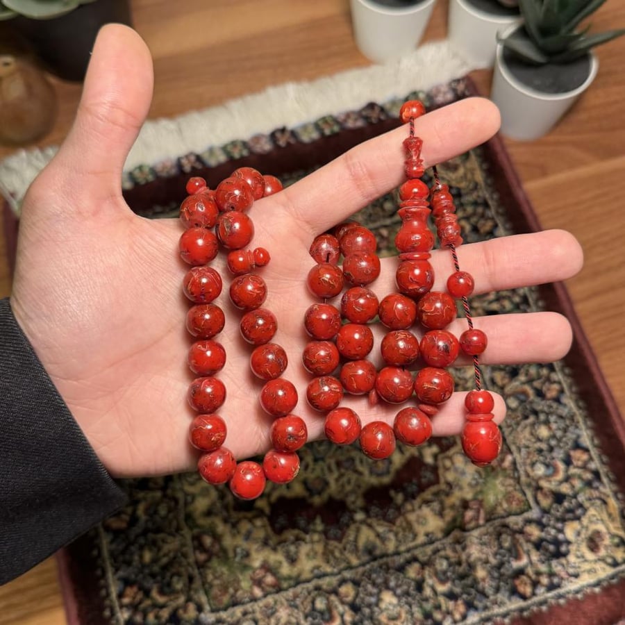 مسباح ورد طبيعي