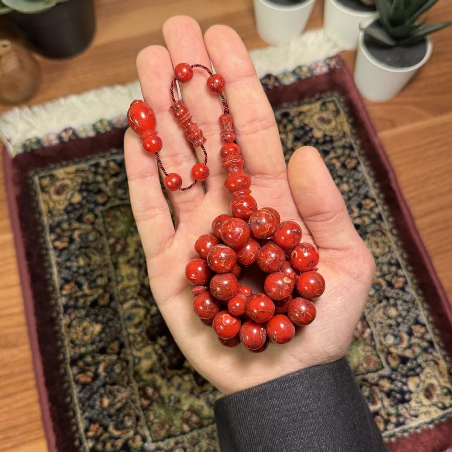 مسباح ورد طبيعي