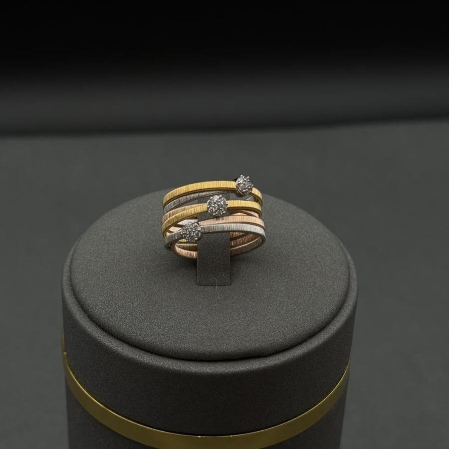 Italian ring super 21 karat