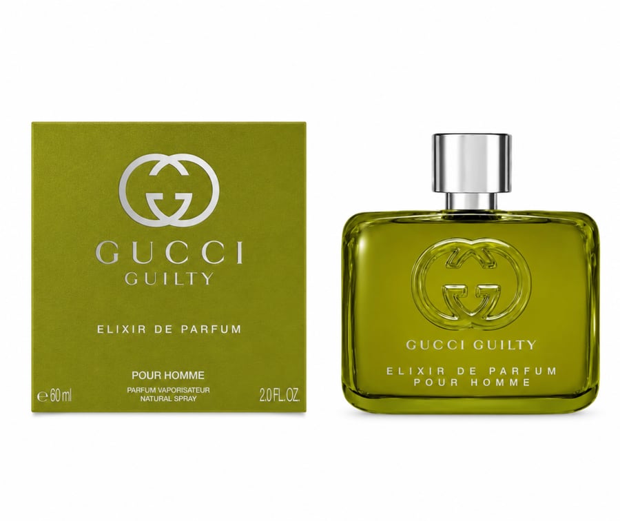 عطر قوتشي غليتي اليكسير دو بارفيوم الرجالي 60مل