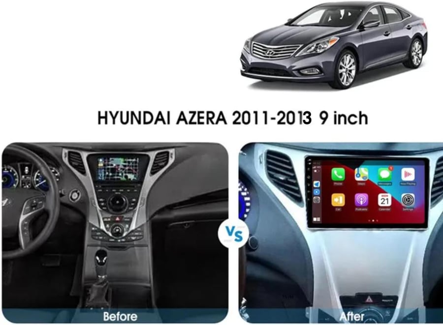 شاشة و ديكور هيونداي ازيرا 2011-2013