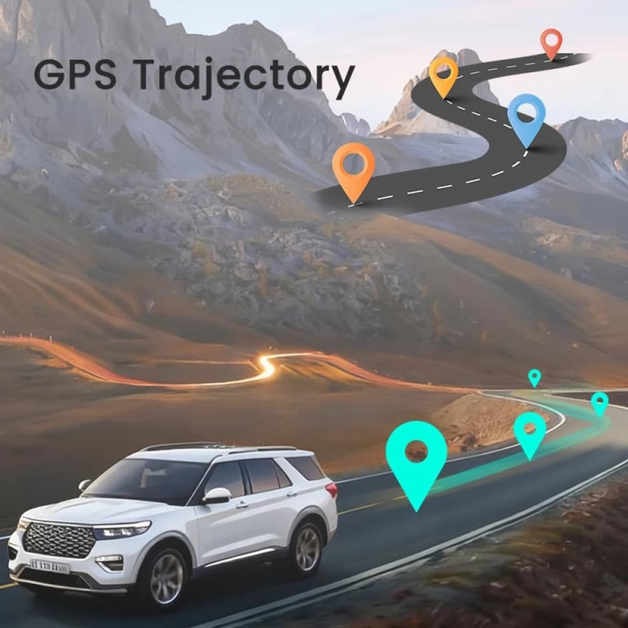 كاميرا داش 4G بعدسة مزدوجة 4K+1K مع واي فاي ونظام تحديد المواقع العالمي (GPS) ووظائف BSD و ADAS، تدعم بطاقة ذاكرة تصل إلى 512 جيجابايت، مستشعر G، مراقبة وقوف السيارات، مسجل فيديو رقمي للسيارة 4G
