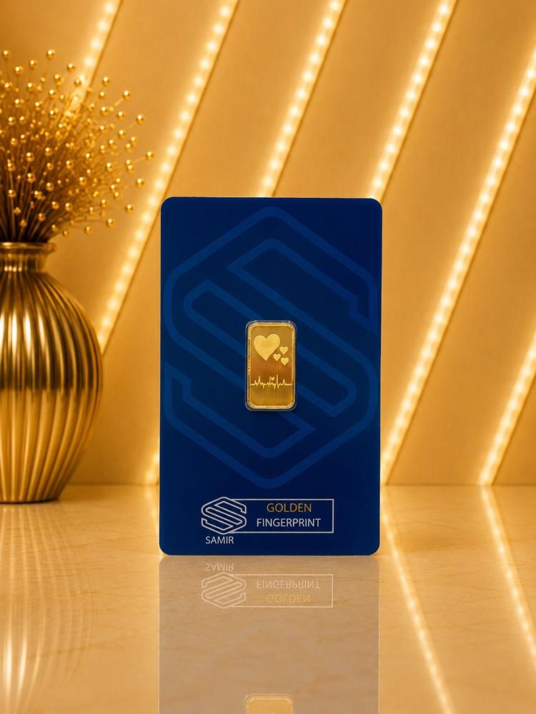 سبيكة ذهب وزن 2.50 جرام