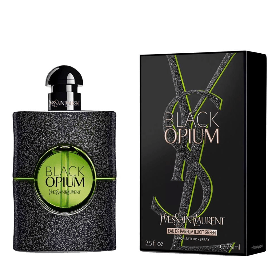 عطر ايف سان لوران بلاك اوبيوم او دو بارفيوم ايليكيت جرين 75مل
