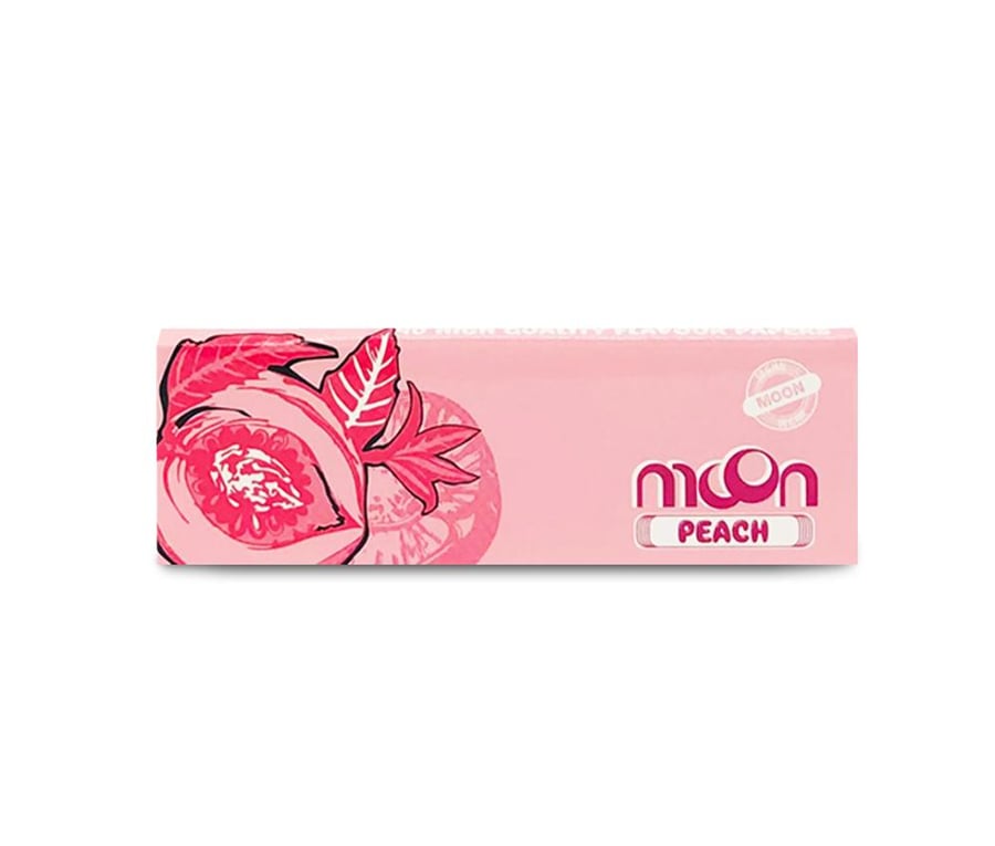 ورق لف Moon Peach بنكهة الخوخ مقاس 1¼ – مون