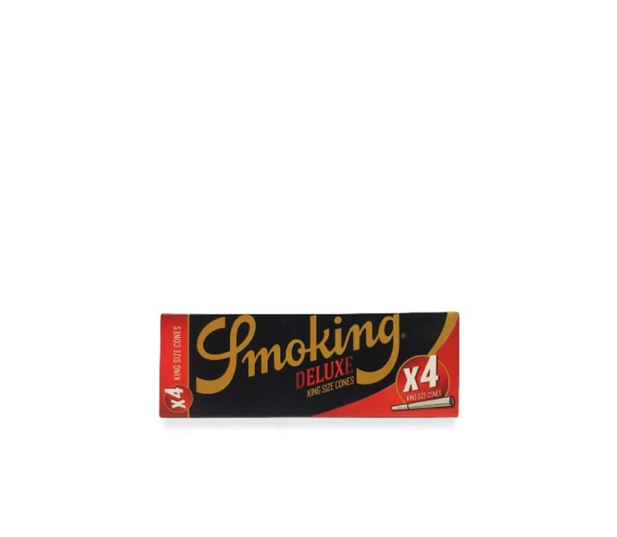 ورق ملفوف جاهز كونز Smoking Deluxe King Size عدد 4 – سموكنج ديلوكس
