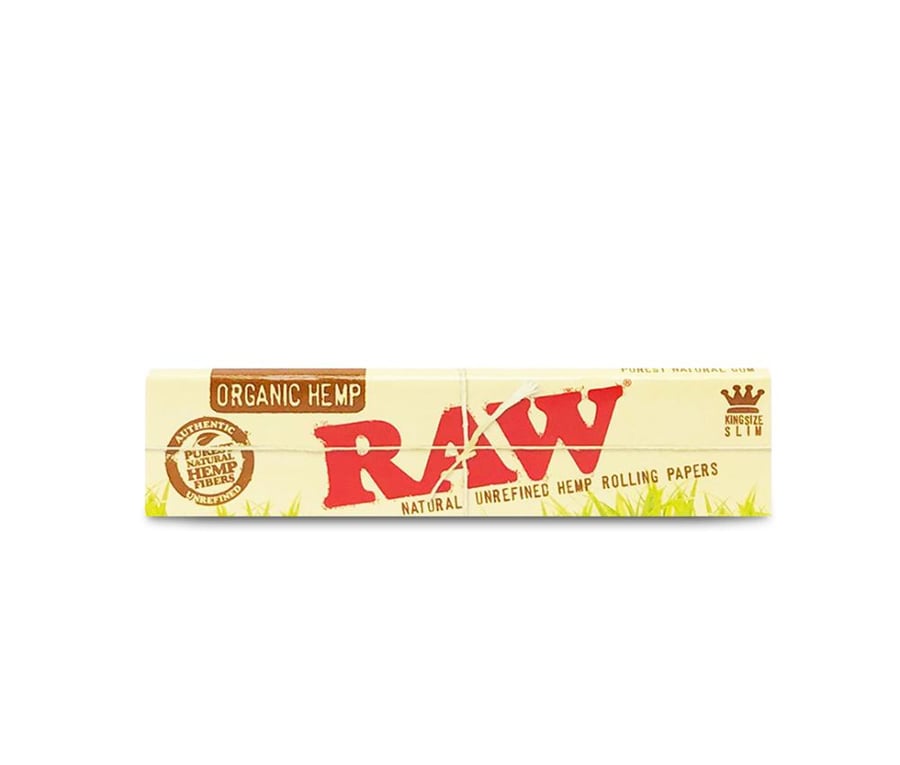 ورق لف RAW Organic Hemp King Size Slim – راو أورجانيك هيمب