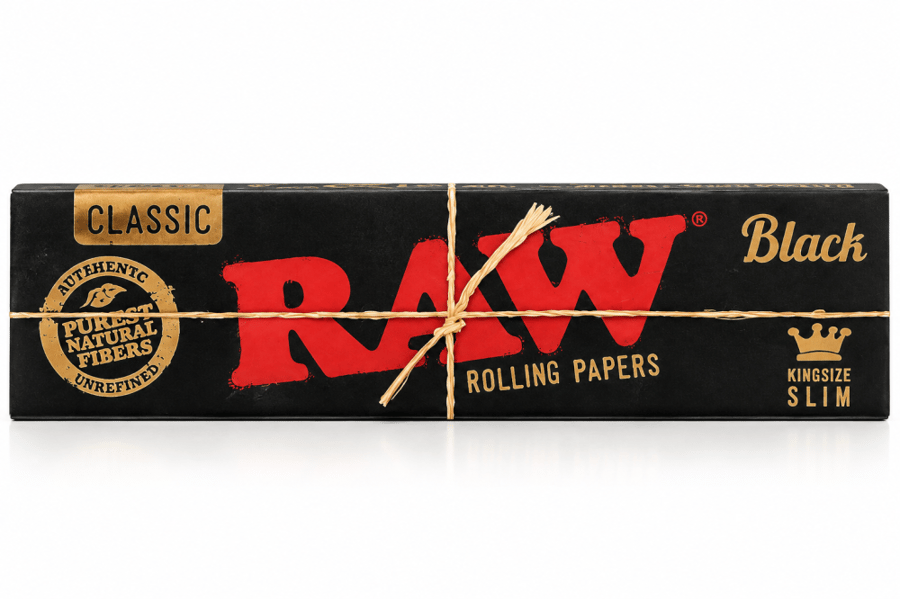 ورق لف RAW Classic Black King Size Slim – راو كلاسيك بلاك