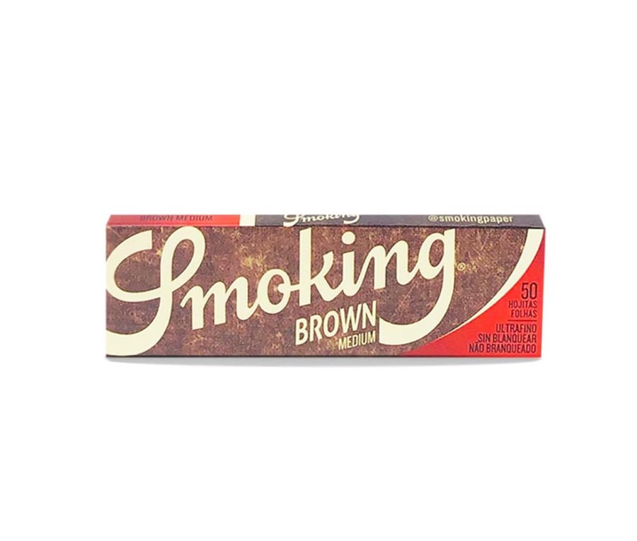 ورق لف Smoking Brown Medium عدد 50 – سموكنج