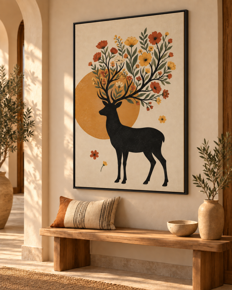 غزال مزهر | Blooming Deer