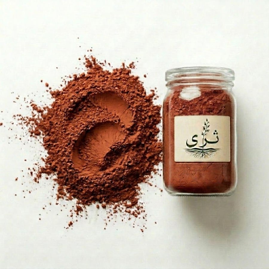 مشاط أحمر بودرة سادة 250 جرام