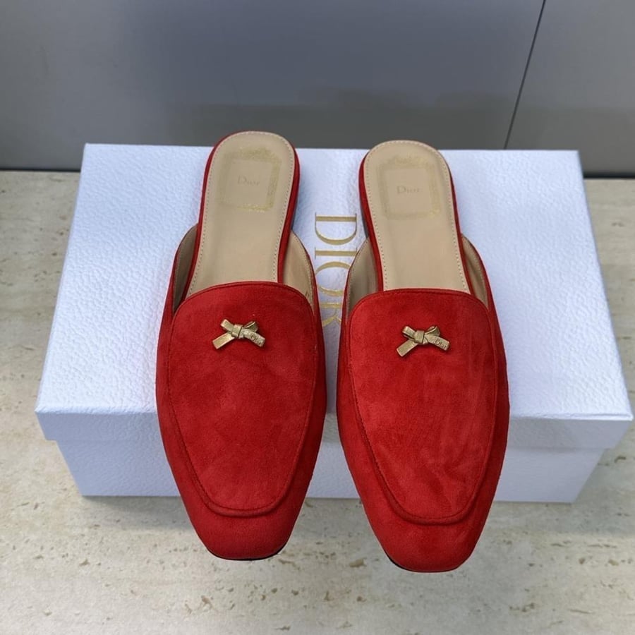 حذاء Dior Baby Bow Mule