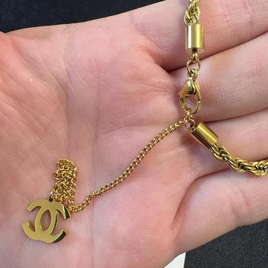 قلادة Chanel Rope Drop Necklace