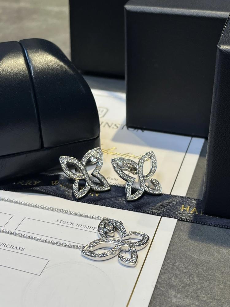 طقم Harry Winston Butterfly Set