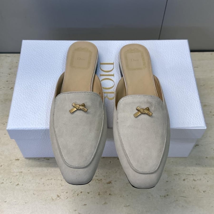 حذاء Dior Baby Bow Mule