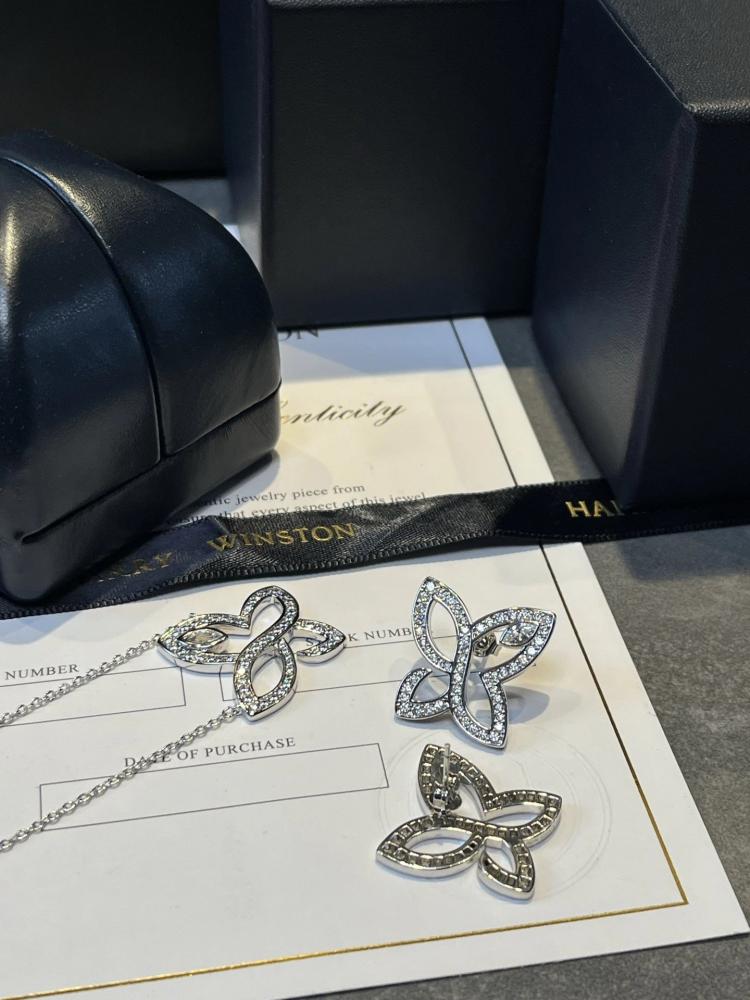 طقم Harry Winston Butterfly Set