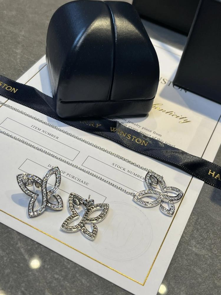 طقم Harry Winston Butterfly Set