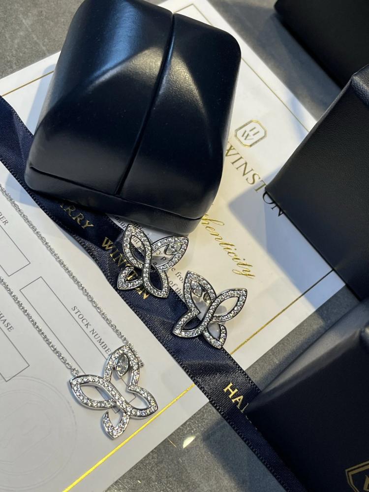 طقم Harry Winston Butterfly Set