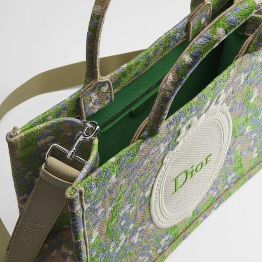 حقيبة  DIOR Floral Canvas Tote