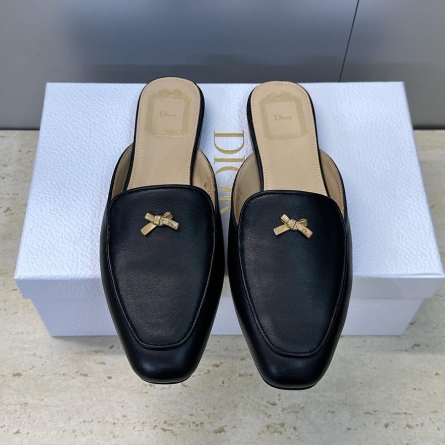 حذاء Dior Baby Bow Mule