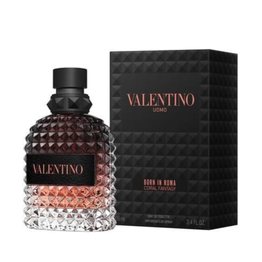 عطر فالنتينو بورن ان روما كورال فانتسي للرجال - أو دي تواليت 100 مل