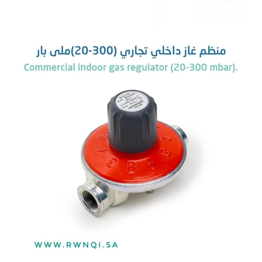 منظم غاز داخلي تجاري ( 20-300 ) ملي بار 1813 BP