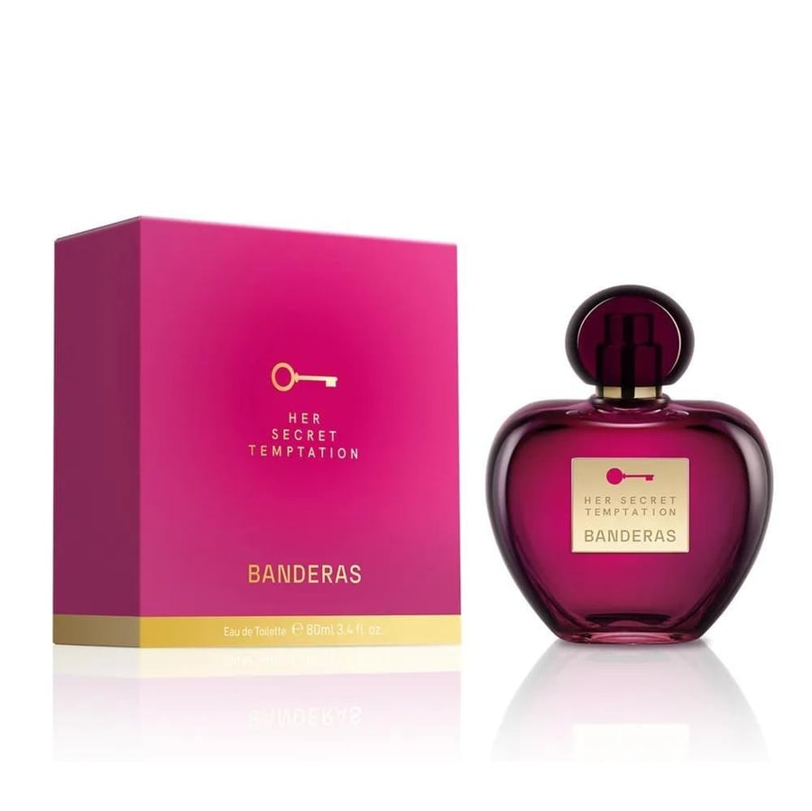 عطر انتونيو بانديراس هير سيكريت تيمبتيشن او دو تواليت 80مل