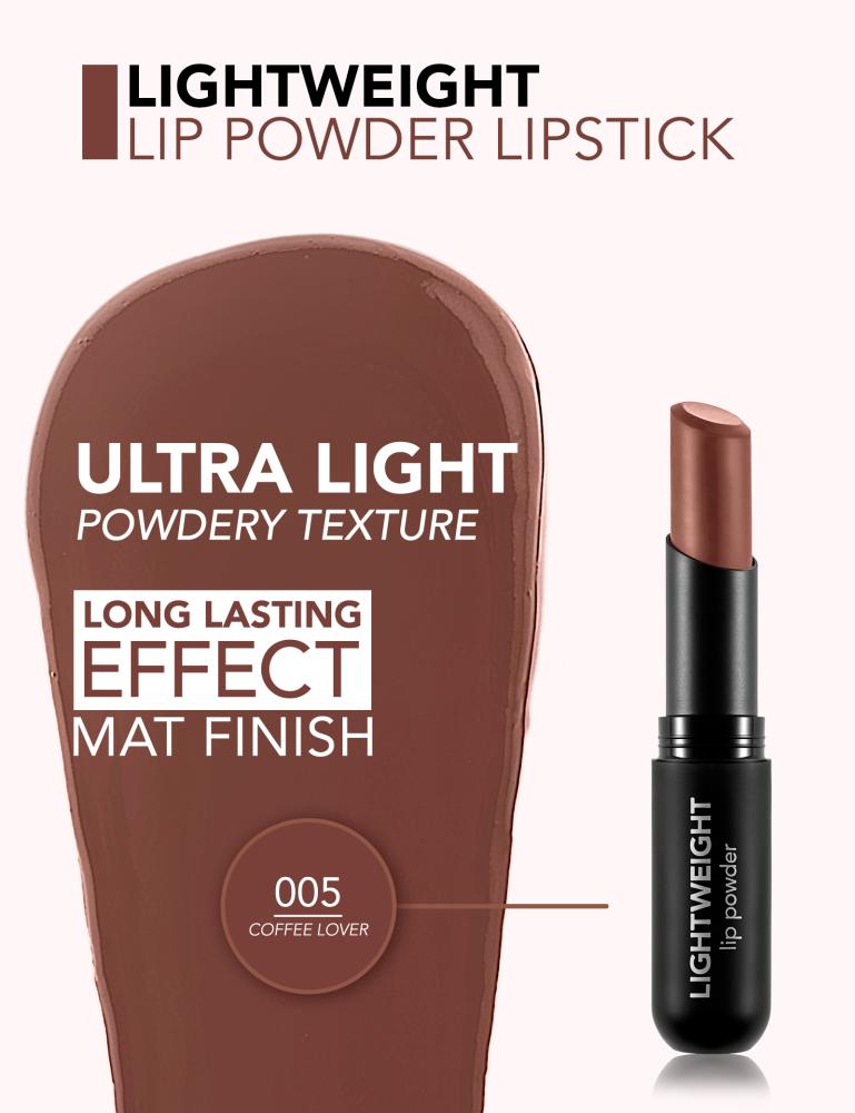 Flormar Light Weight Lip Powder Lipstick - 005