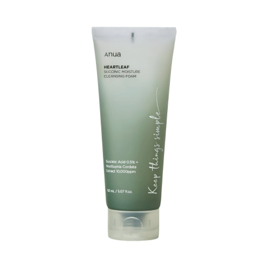 Anwa face cleansing foam 150 ml Hartlief moisturizing with succinic acid for dry and combination skin