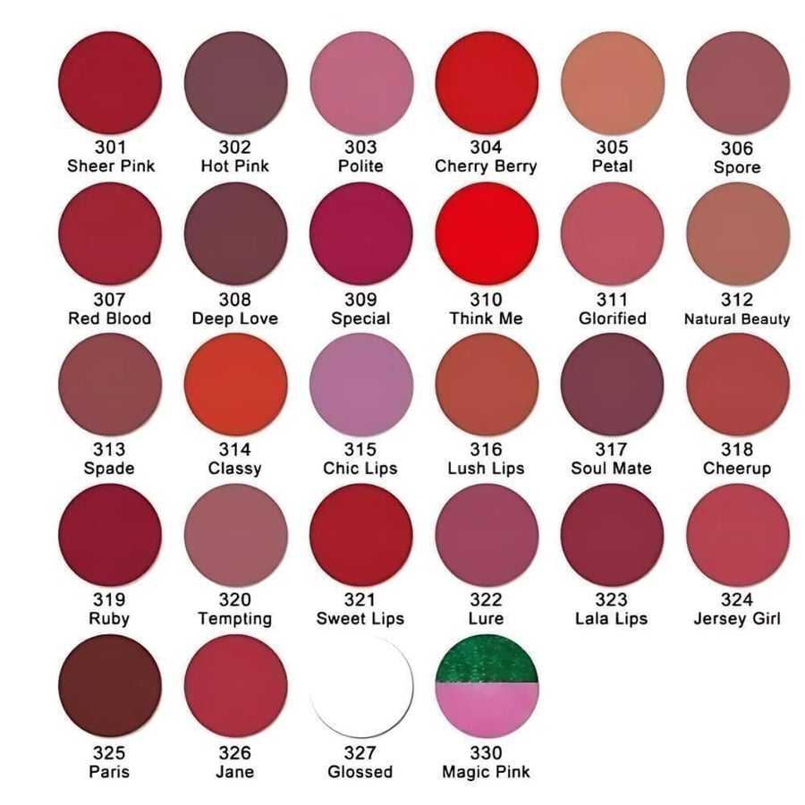 Soft liquid lipstick from the brand Pulver - 311