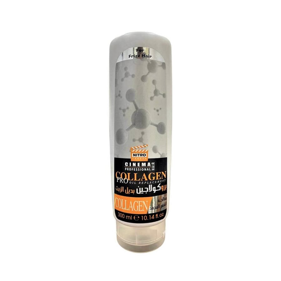 Nitro Canada Pro Collagen oil substitute for treating curly hair with collagen - 300 ml