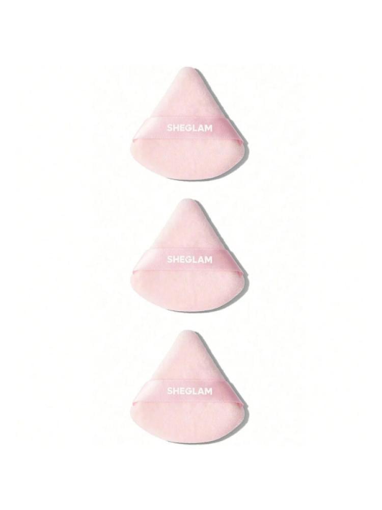 Powder puff sponge set from Shiqlam, baby pink, 3 pieces