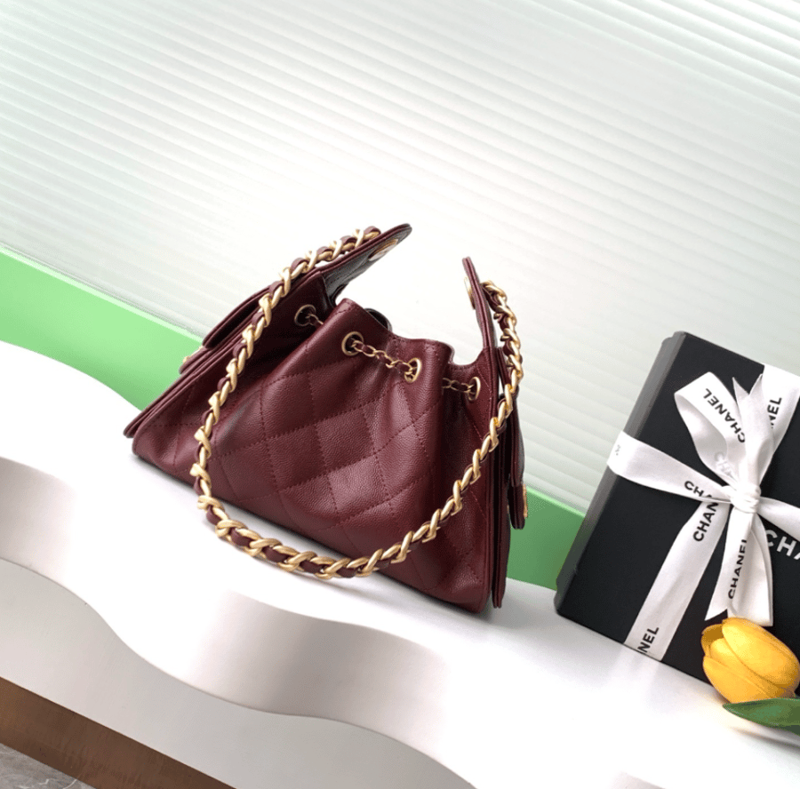 Chanel 25 bag, garnet | Chanel 25 | Mirror Quality