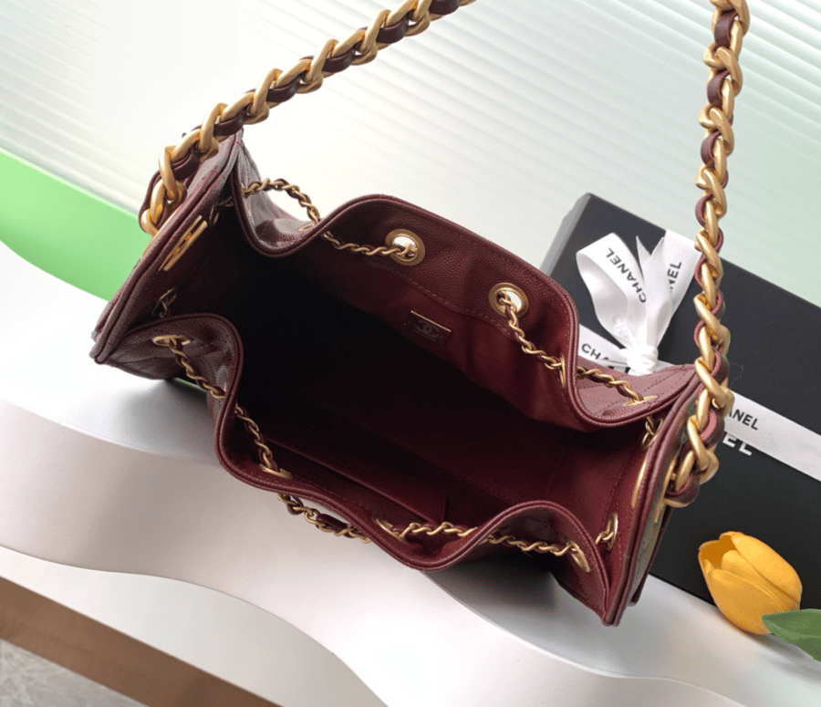 Chanel 25 bag, garnet | Chanel 25 | Mirror Quality