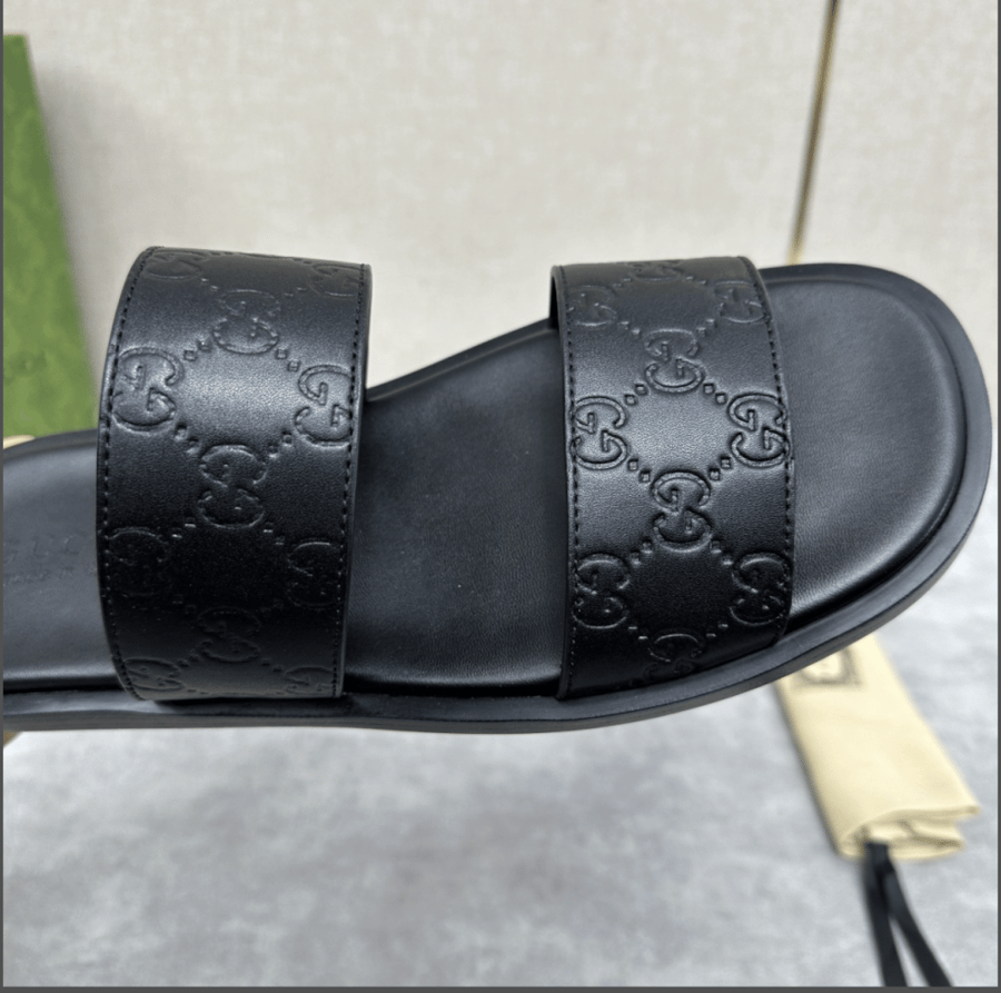 سليبر غوتشي رجالي ٢ | Gucci GG | Mirror Quality