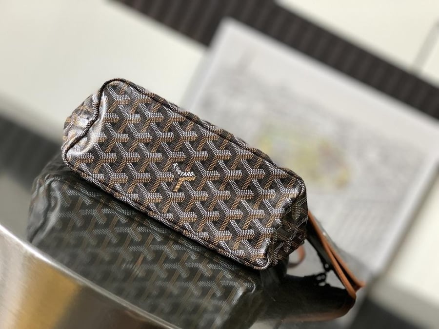 Guard Mini Tote Bag - Black and Brown