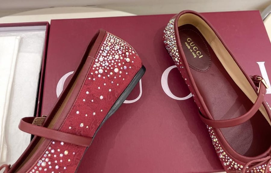 غوتشي باليرينا Gucci Crystal