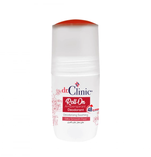 DR.CLINIC ANTIPERSPIRANT DEODARANT ROLL ON 75 ML RED