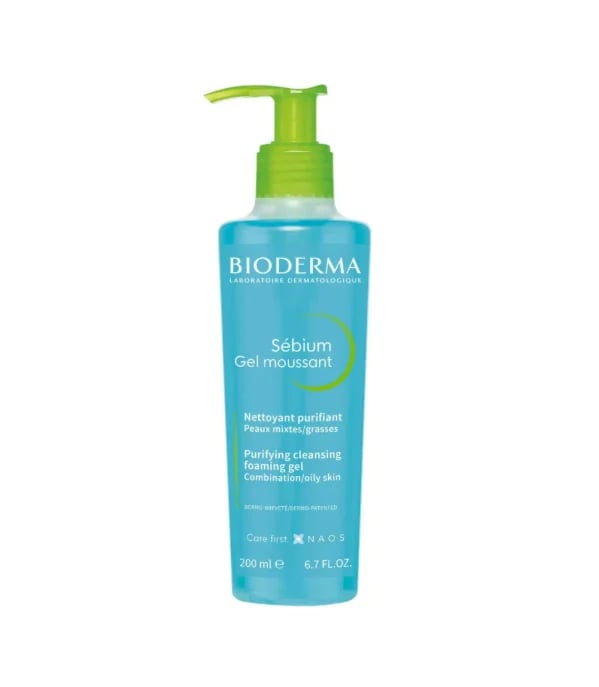 بيوديرما (BIODERMA) سيبيوم جل منظف للبشرة الدهنية والحساسة 200 مل