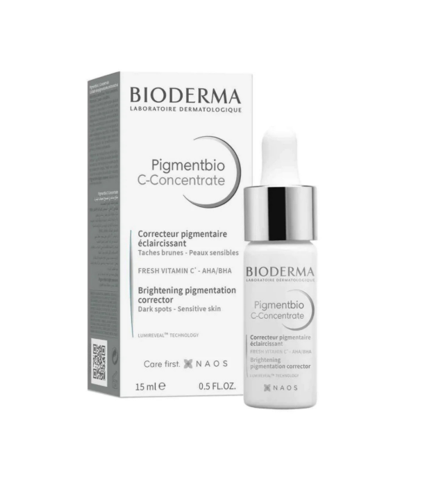بيوديرما (BIODERMA) بيجمنتبيو سي كونسنتريت سيروم تفتيح البقع الداكنة 15 مل