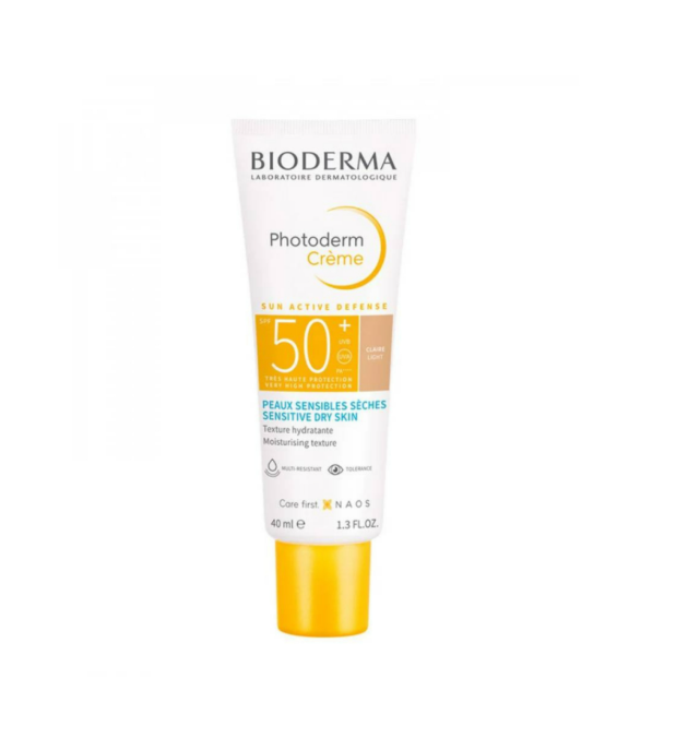 بيوديرما (BIODERMA) فوتوديرم كريم واقي من أشعة الشمس بمعامل حماية SPF 50+، لايت، حجم 40مل