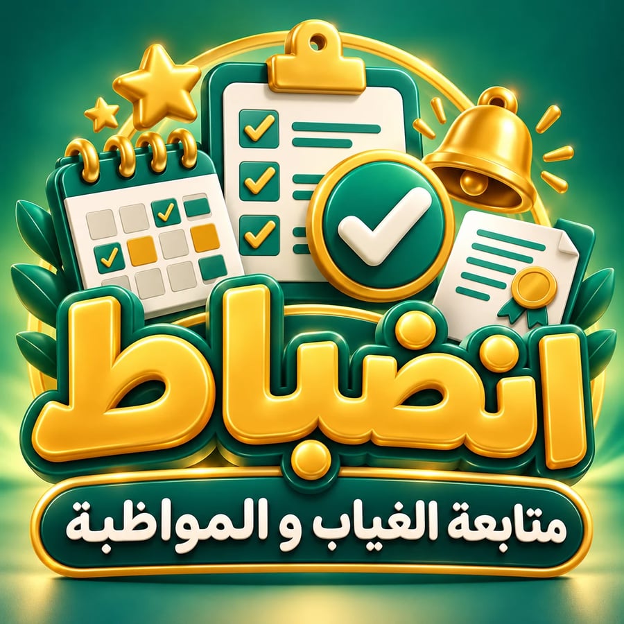 انضباط (  متابعة غياب الطالبات والمواظبة )