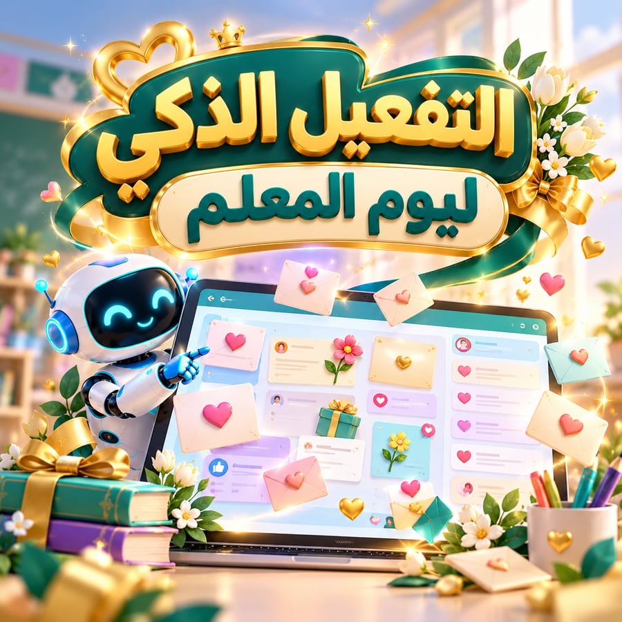 التفعيل الذكي ليوم المعلم