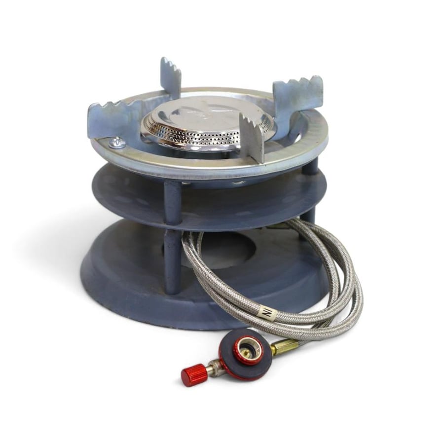 Round gas stove for trips, 15 cm diameter